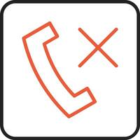 No Call Vector Icon