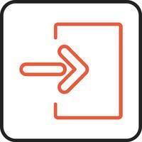 Log In Vector Icon