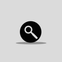 Search icon vector