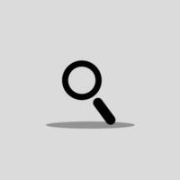 Search icon vector