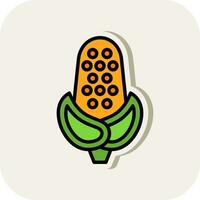 Corn Vector Icon Design