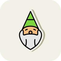 Gnome Vector Icon Design