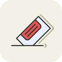 Eraser Vector Icon Design