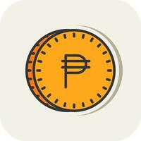 Philippine Peso Vector Icon Design