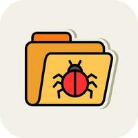 Bug Vector Icon Design