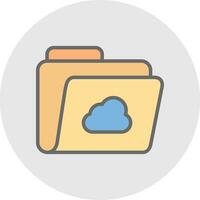 Cloud Vector Icon Design