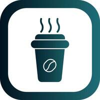 Coffee Cup Vector Icon Design