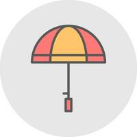 Umbrella Vector Icon Design