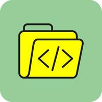 Coding Vector Icon Design