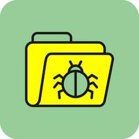 Bug Vector Icon Design