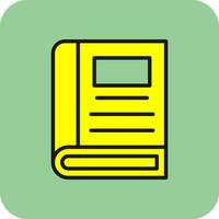 Notebook Vector Icon Design