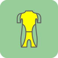 Wet Suit Vector Icon Design