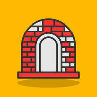 Igloo Vector Icon Design