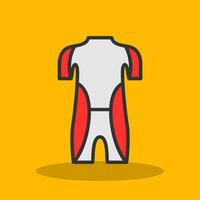 Wet Suit Vector Icon Design