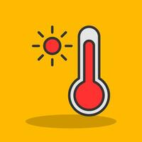 Temperature Vector Icon Design