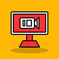 Video Vector Icon Design