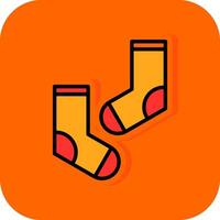 Socks Vector Icon Design