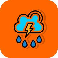 diseño de icono de vector de tormenta