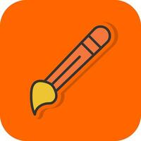 Paint Brush Vector Icon Design