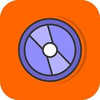 Compact Disk Vector Icon Design