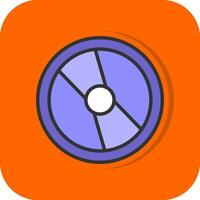 Compact Disk Vector Icon Design