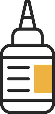 Liquid Glue Vector Icon Design