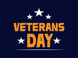 American Patriotic Celebration Veterans Day vector illustration.