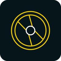 Compact Disk Vector Icon Design