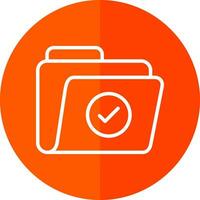 Checked Vector Icon Design