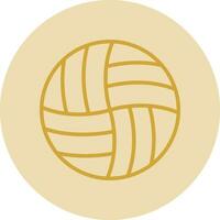 diseño de icono de vector de voleibol