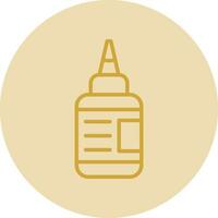 Liquid Glue Vector Icon Design