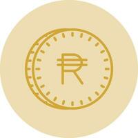 Rand Vector Icon Design