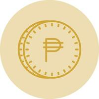 Philippine Peso Vector Icon Design