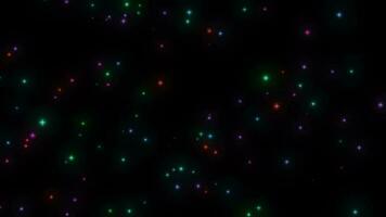 Modern minimalistic abstract Particle background motion design. video