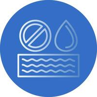 No Water Vector Icon Design