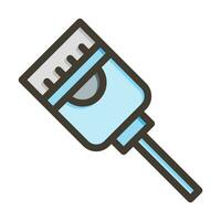 Ethernet Vector Thick Line Filled Colors Icon For Personal And Commercial Use.