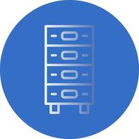 Drawer Vector Icon Design