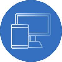 Computer Vector Icon Design