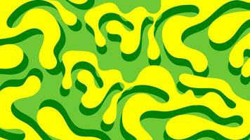 Yellow and green abstract pattern, suitable as a background and so on vector