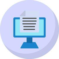 Blog Vector Icon Design