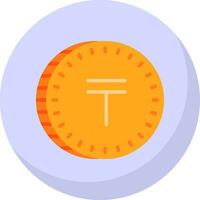 Tenge Vector Icon Design