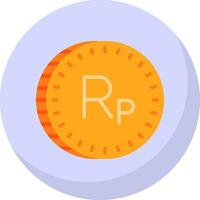 Indonesian Rupiah Vector Icon Design