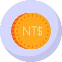 New Taiwan dollar Vector Icon Design