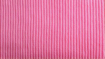 Generative AI, knitted pink sweater texture closeup, magenta or light pink abstract background photo