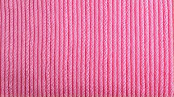 Generative AI, knitted pink sweater texture closeup, magenta or light pink abstract background photo