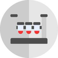 Test Tubes Vector Icon Design