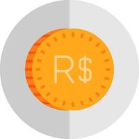 Brazilian Real Vector Icon Design