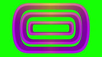 3d animation, abstract background with colorful lines video