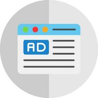 Advertisement Vector Icon Design