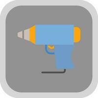 Hot Glue Gun Vector Icon Design